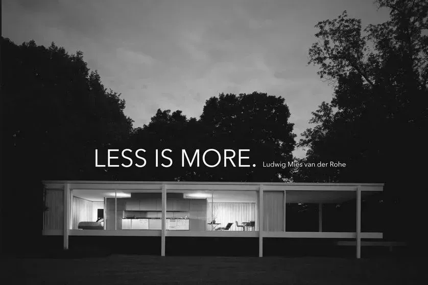 “Less is more” 網(wǎng)頁設計中的極簡風格設計法你知道嗎？